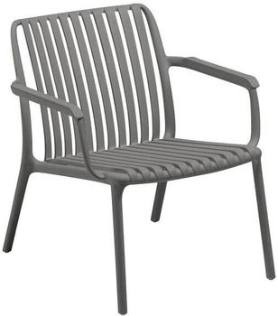 Kettler Lago Loungesessel Kunststoff Dunkelgrau