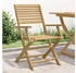 vidaXL Gartenstühle 2 Stk. Klappbar 54,5x61,5x86,5cm Massivholz Akazie (365737)