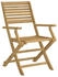 vidaXL Gartenstühle 2 Stk. Klappbar 54,5x61,5x86,5cm Massivholz Akazie (365737)