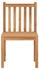 vidaXL Gartenstühle 8 Stk. mit Kissen Massivholz Teak (3073150)