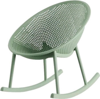 Best Qosy Outdoor-Schaukelstuhl Gr&uuml;n (50736)