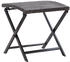 vidaXL Klapphocker Poly Rattan Braun (45772)