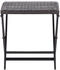 vidaXL Klapphocker Poly Rattan Braun (45772)