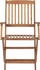 vidaXL Klappbare Gartenstühle 6 Stk. mit Kissen Massivholz Akazie (3074942)
