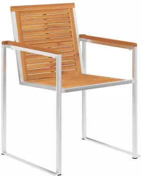 vidaXL Gartenstühle 2 Stk. Massivholz Akazie und Edelstahl (46495)