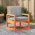 vidaXL Gartenstuhl Wachsbraun 57,5x63x76 cm Massivholz Kiefer (844645)