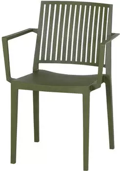 Siena Garden Stapelsessel-Set Lane 2-teilig Olive
