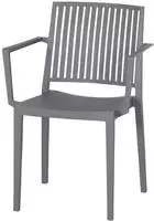 Siena Garden Gartensessel "Lane 2er Set Stapelsessel grau" Set, 2 Stk. tlg....