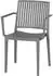 grau: Siena Garden Stapelsessel-Set Lane 2-teilig