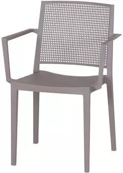 Siena Garden Stapelsessel-Set Square 2-teilig Taupe
