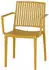 gelb: Siena Garden Stapelsessel-Set Lane 2-teilig