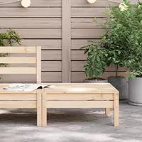Gartenhocker Massivholz Kiefer Vidaxl