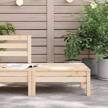 vidaXL Gartenhocker Massivholz Kiefer (838012)