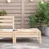 vidaXL Gartenhocker Massivholz Kiefer (838012)