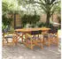 vidaXL Klappbare Gartenstühle 6 Stk. Stoff Dunkelgrau (3208920)