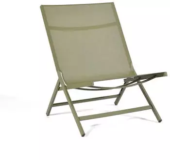 Ambia Garden Klappsessel Grün Metall Textil eckig Flachrohr 80x70x88 cm Typenauswahl klappbar Esszimmer Stühle Klappstühle