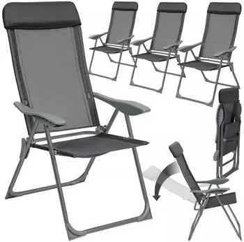 TecTake Anthrazit Metall 59x110x73 cm