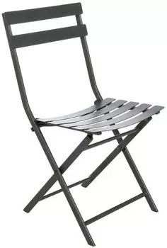 Hesp&eacute;ride Greensboro foldable garden chair graphite