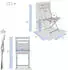 Hespéride Greensboro foldable garden chair graphite