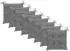 vidaXL Gartenstühle mit Kissen 8 Stk Massivholz Akazie 3078194