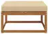vidaXL Outdoor-Fußhocker Massivholz Akazie Natur 900530