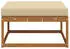 vidaXL Outdoor-Fußhocker Massivholz Akazie Natur 900530