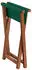 Erst-Holz Gartenhocker Klappbar X-Stuhl Dunkel mit Grün 10-210 Einzelstück