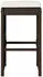 vidaXL Garten-Barhocker mit Kissen 6er-Set Poly Rattan Braun (368691)