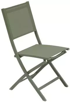 Hespéride Essentia 4er-Set Klappbare Gartenstühle Lorbeergrün (3560231099237)