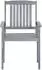 vidaXL Gartenstühle mit Kissen 6er-Set Akazienholz Grau (3078212)