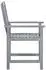 vidaXL Gartenstühle mit Kissen 6er-Set Akazienholz Grau (3078212)