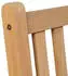 vidaXL Gartenstühle 4 Stk. Massivholz Teak schwarze Kissen (3073026)