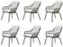 Garden Impressions Triton Dining-Loungesessel Rope Aluminium sand, 6er-Set