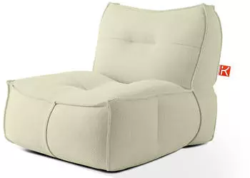 Konsimo Gartensessel Hellgrün Textil 90x82x106 cm