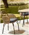 Beliani Natur Graphit Kunststoff 45x84x49 cm
