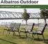Albatros 4er Set Kuba mit Sitzauflage mit Metallgestell