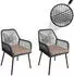 Proregal Beige Metall 2-Sitzer 54x81x62 cm