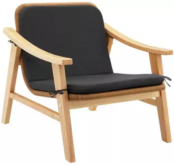 TecTake Rattan Natur Kunststoff 69x69.5x76 cm