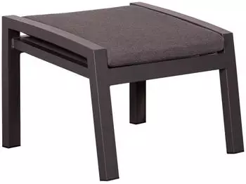 Mr. Deko Hocker Grau Metall 60x43x47 cm