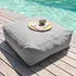 Oviala Modular garden stool Mixi grey