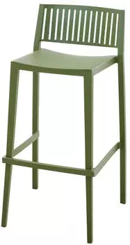 Siena Garden Barstuhl Lane 50 cm x 52 cm x 98 cm Olive