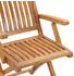vidaXL Klappbare Gartenstühle mit Kissen 8 Stk Massivholz Teak 3072782