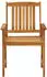 vidaXL Gartenstühle mit Kissen 4 Stk Massivholz Akazie 3061184