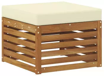 vidaXL Outdoor-Fu&szlig;hocker Massivholz Akazie Natur 900485