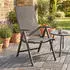 Kettler Simply Klappsessel verstellbar Aluminium/Outdoorgewebe Dunkelgrau