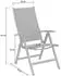 Kettler Simply Klappsessel verstellbar Aluminium/Outdoorgewebe Dunkelgrau