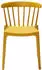 Best Windson Stuhl ohne Armlehne, gelb, 4er-Set (50904)