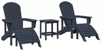 vidaXL Gartenstuhl Polyethylen (UNKNOWN)