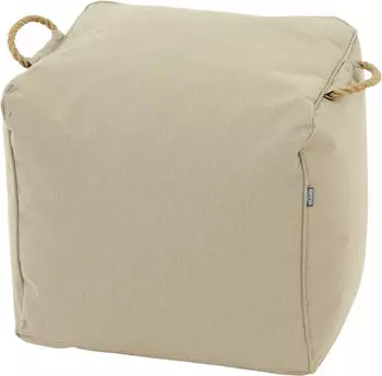 Siena Garden Integral Hocker Walnut, 46x48x46cm (U70624)