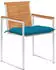 vidaXL Gartenstühle 6er-Set mit Kissen Akazienholz (3078516)